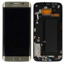 TOUCH+DISPLAY+FRAME SAMSUNG GALAXY S6 EDGE G925 (SERVICE PACK GH97-17162C) GOLD TOUCH+DISPLAY+FRAME SAMSUNG GALAXY S6 EDGE G925 (SERVICE PACK GH97-17162C) GOLD